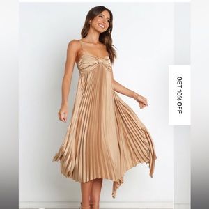 Petal & Pup Gold Vikki Dress